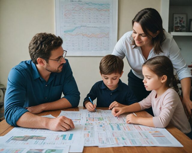 Investir em consórcio para o futuro dos filhos